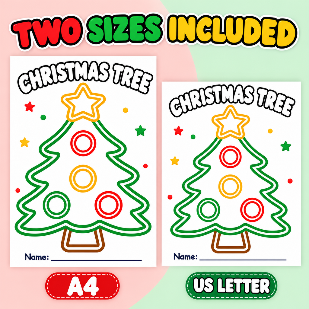 Christmas Playdough Mats Printable, Christmas Activities for Kids, Play Dough Mats, Christmas Sensory Activity, Fine Motor Activity