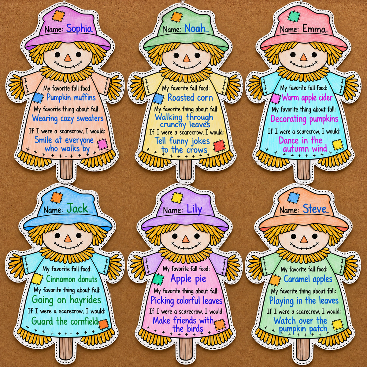 Fall Bulletin Board Activity | Fall Writing Activity | Fall Craft Printable | Autumn Classroom Decor | Kids Autumn Activity