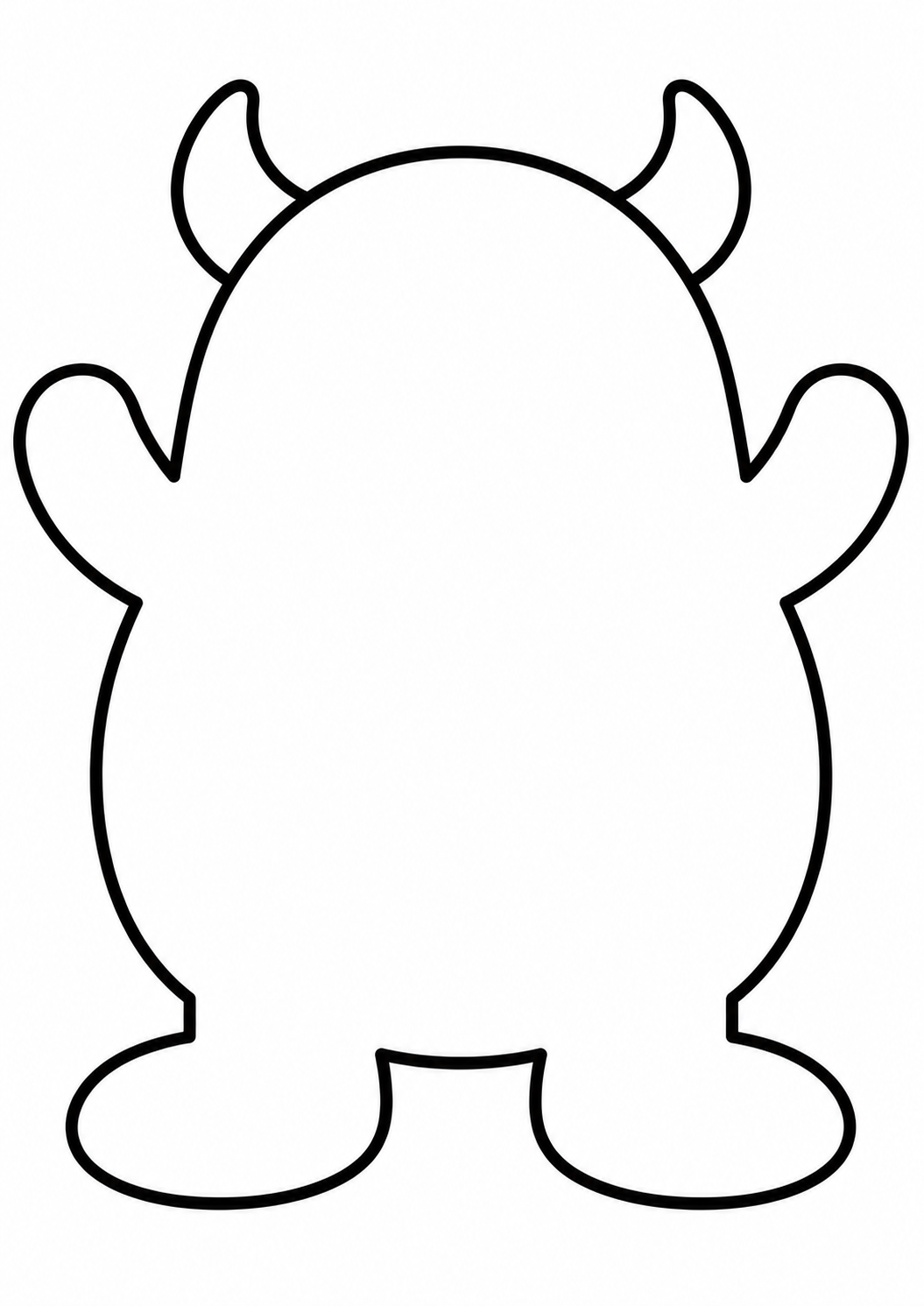 Monster Face Craft Printable for Kids, Build a Monster Cut and Paste Activity, Halloween Preschool Fine Motor Craft