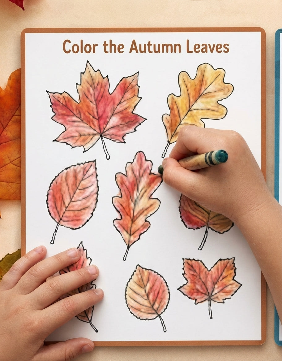 Autumn Activities Printable for Kids | 15 Fall Worksheets, I Spy, Mazes, Counting, Matching & Preschool Kindergarten Activities