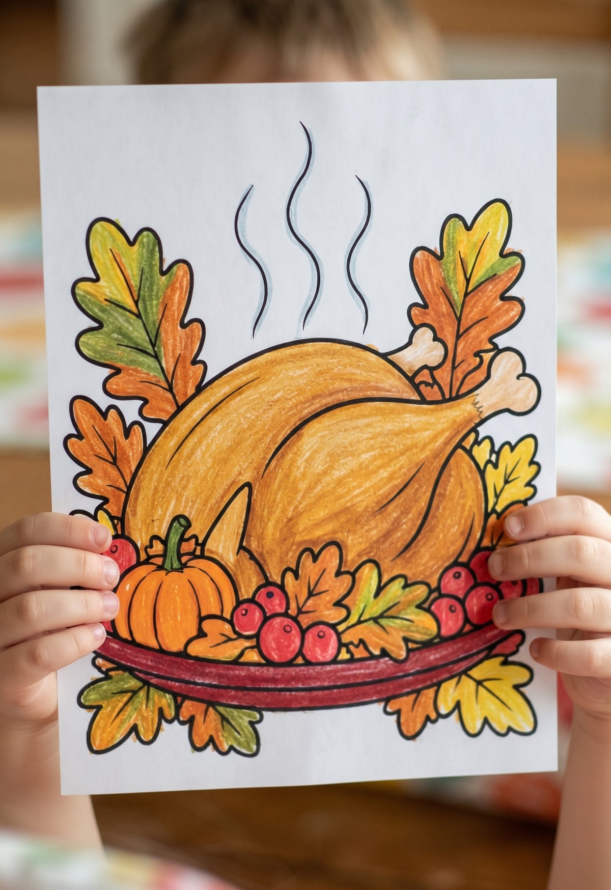 Thanksgiving Coloring Pages for Kids, 25 Printable Thanksgiving Colouring Sheets, Fall Harvest Activity, Turkey Pumpkin Coloring Book
