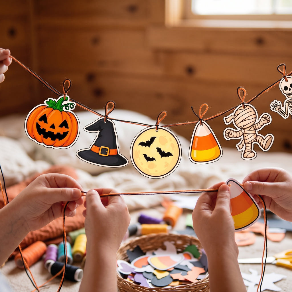 Halloween Cutouts Printable for Kids | 30+ Halloween Craft Cutouts for Classroom, Bulletin Board & Party Decor