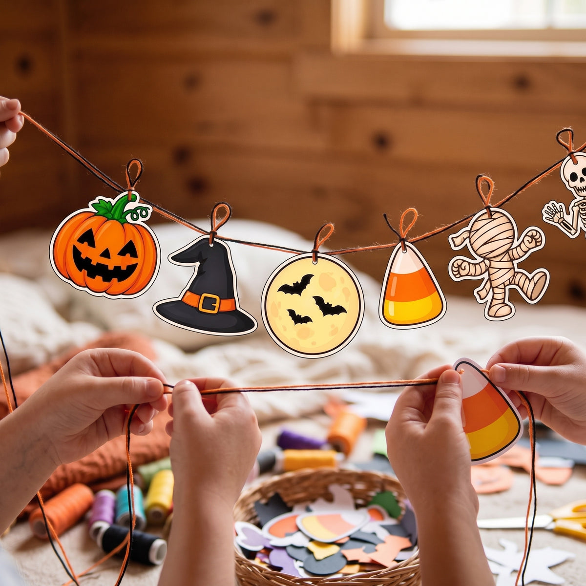 Halloween Cutouts Printable for Kids | 30+ Halloween Craft Cutouts for Classroom, Bulletin Board & Party Decor