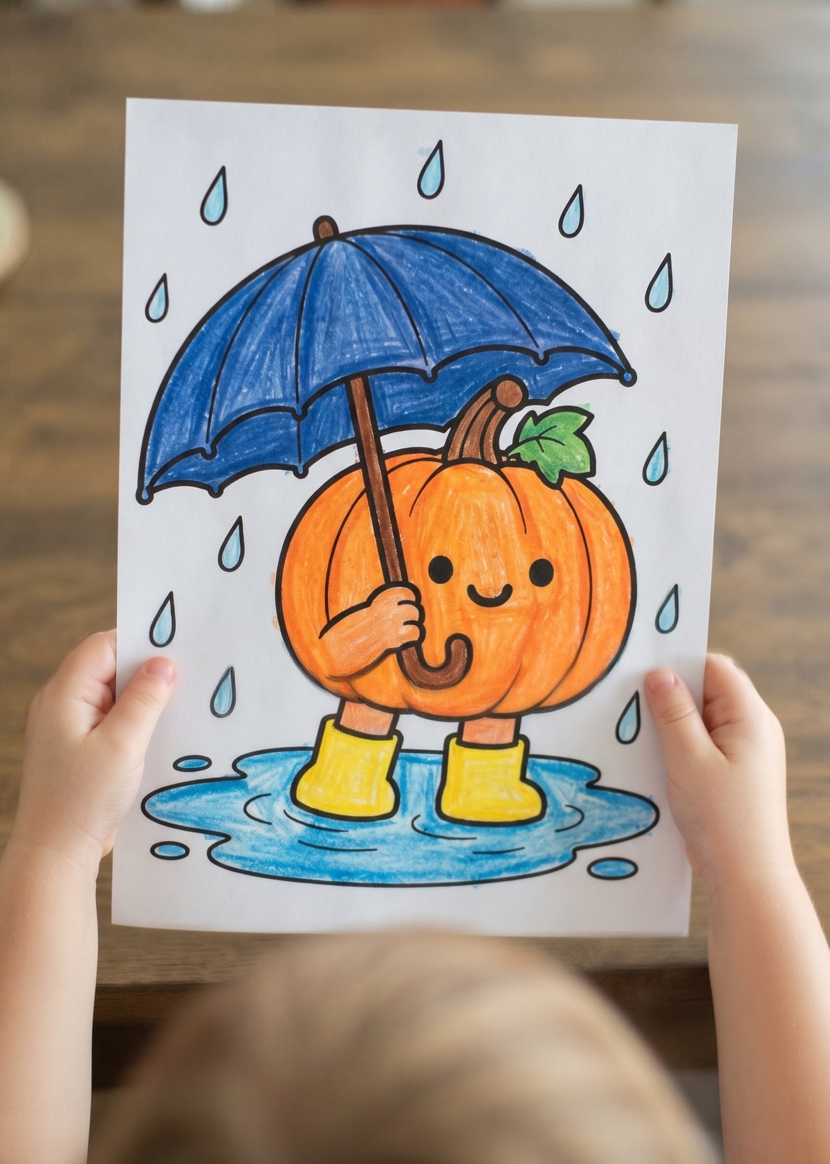 Pumpkin Coloring Pages for Kids, 20 Fall & Halloween Coloring Sheets, Cute Autumn Pumpkin Coloring Book, Preschool Harvest Activity