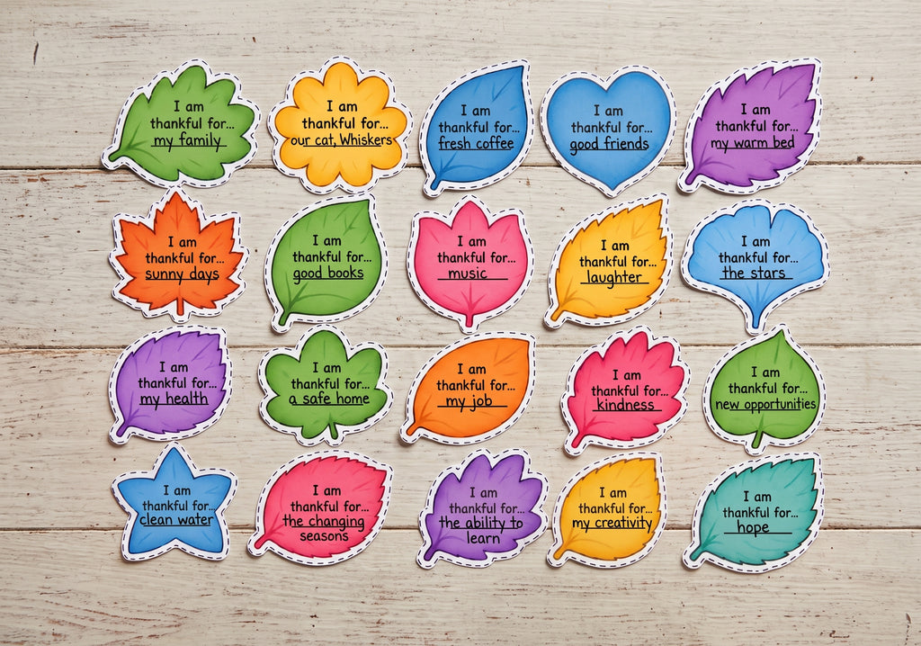 Thanksgiving Gratitude Tree Printable, Thankful Leaves Activity, Let Gratitude Grow Craft, Fall Bulletin Board, Gratitude Activity