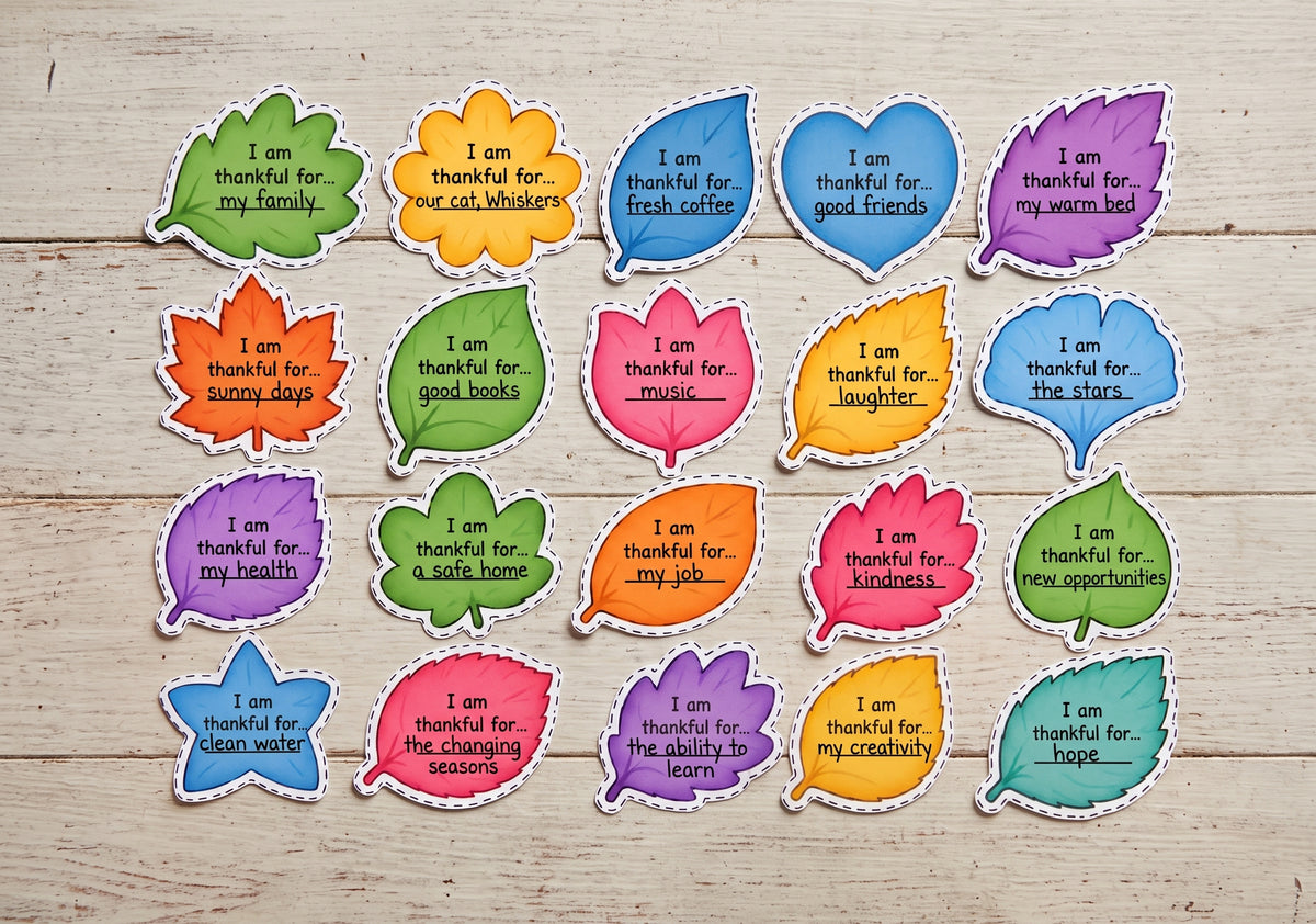 Thanksgiving Gratitude Tree Printable, Thankful Leaves Activity, Let Gratitude Grow Craft, Fall Bulletin Board, Gratitude Activity