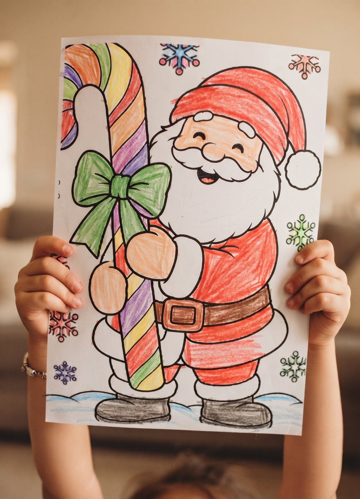 Santa Coloring Pages for Kids, 20 Printable Christmas Colouring Sheets, Santa Claus Coloring Book, Preschool Kindergarten Holiday Activity