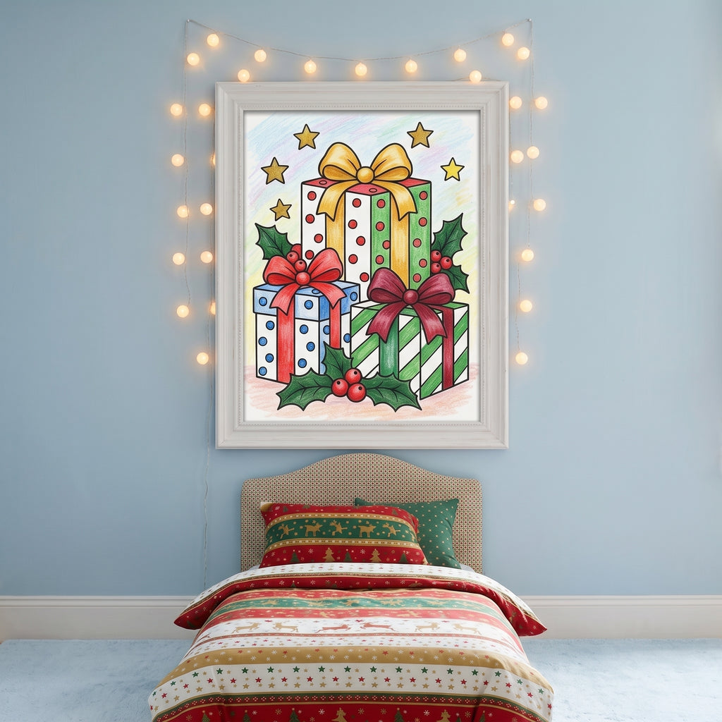 Christmas Coloring Pages for Kids | 26 Printable Christmas Coloring Sheets | A4 & US Letter PDF