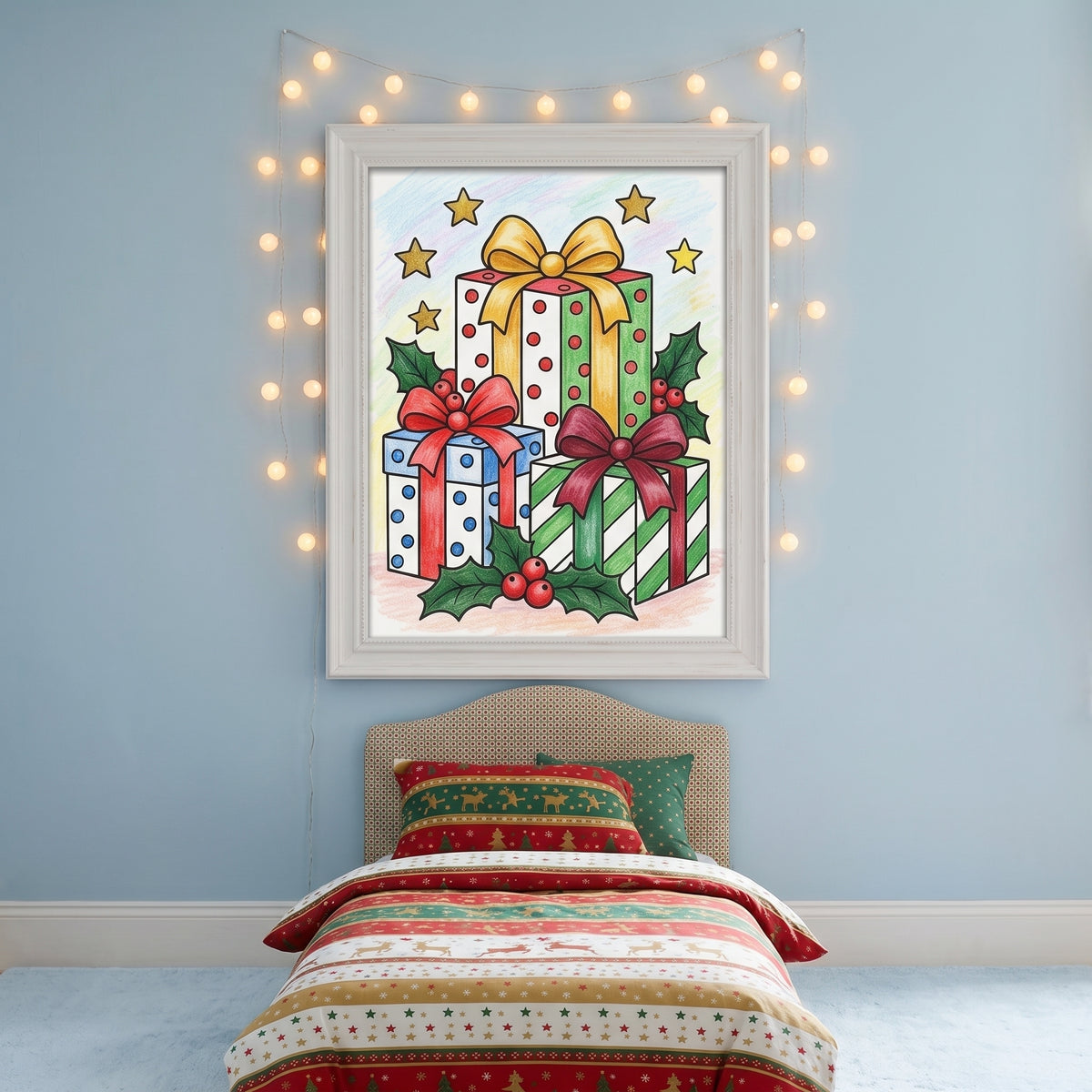 Christmas Coloring Pages for Kids | 26 Printable Christmas Coloring Sheets | A4 & US Letter PDF