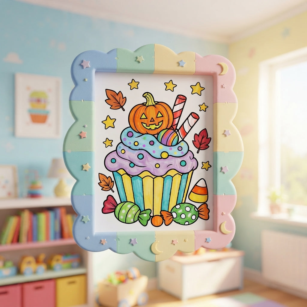 Halloween Coloring Pages for Kids, 26 Printable Halloween Coloring Sheets, Preschool Kindergarten Activity, Cute Spooky Coloring Book PDF