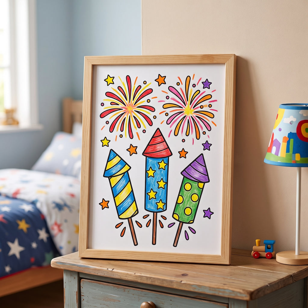 New Year 2027 Coloring Pages for Kids, 26 Printable Happy New Year Colouring Sheets, New Years Eve Party Activity, Winter Classroom Printable