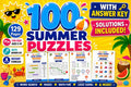 100-Page Summer Activity Book for Kids Ages 5-12 | Puzzle Workbook  Word Search Mazes Math Logic STEM Coding | Printable