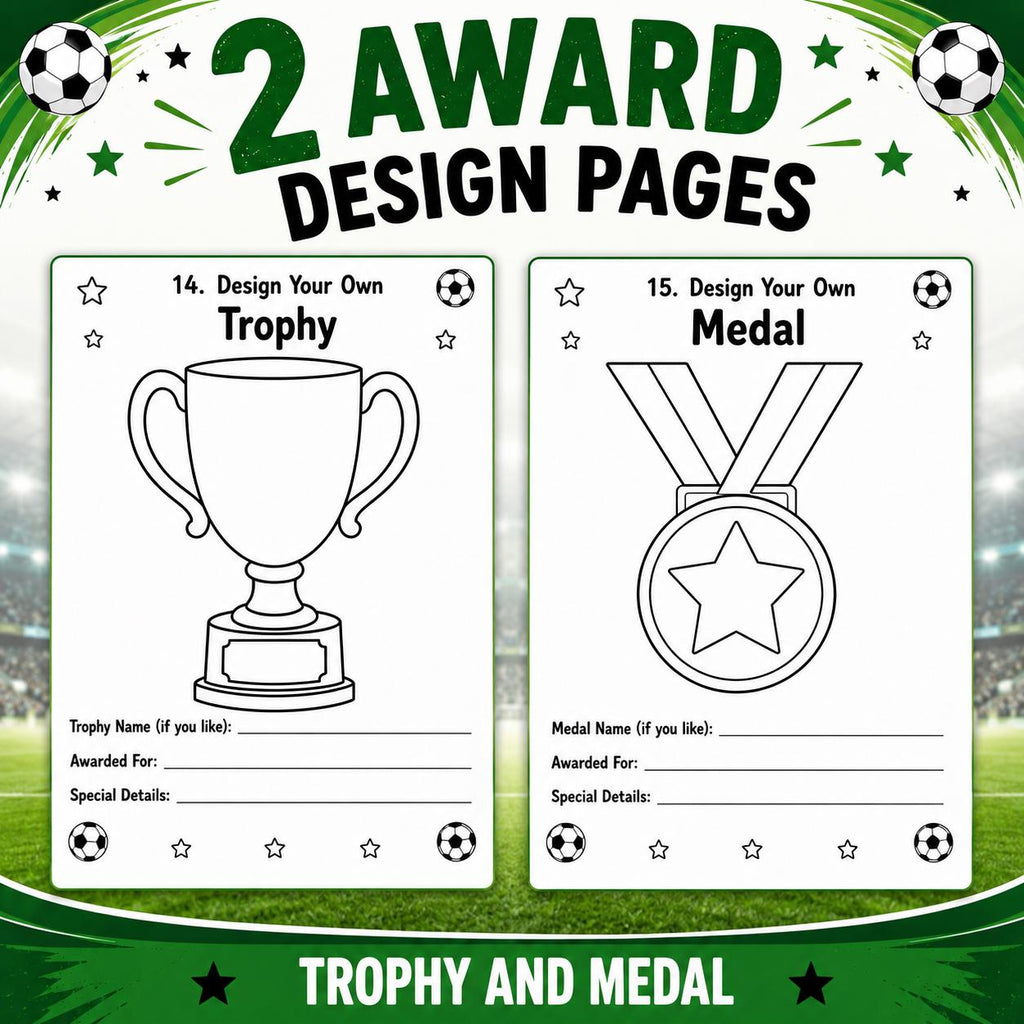 Design Your Own Football Kit, Soccer Shirt Design Activity, Football Printable for Kids, Soccer Birthday Party Activity
