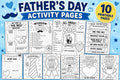 Father’s Day Activity Pack for Kids, All About Dad Worksheet, Dad Coupons, Letter to Dad & Coloring Pages