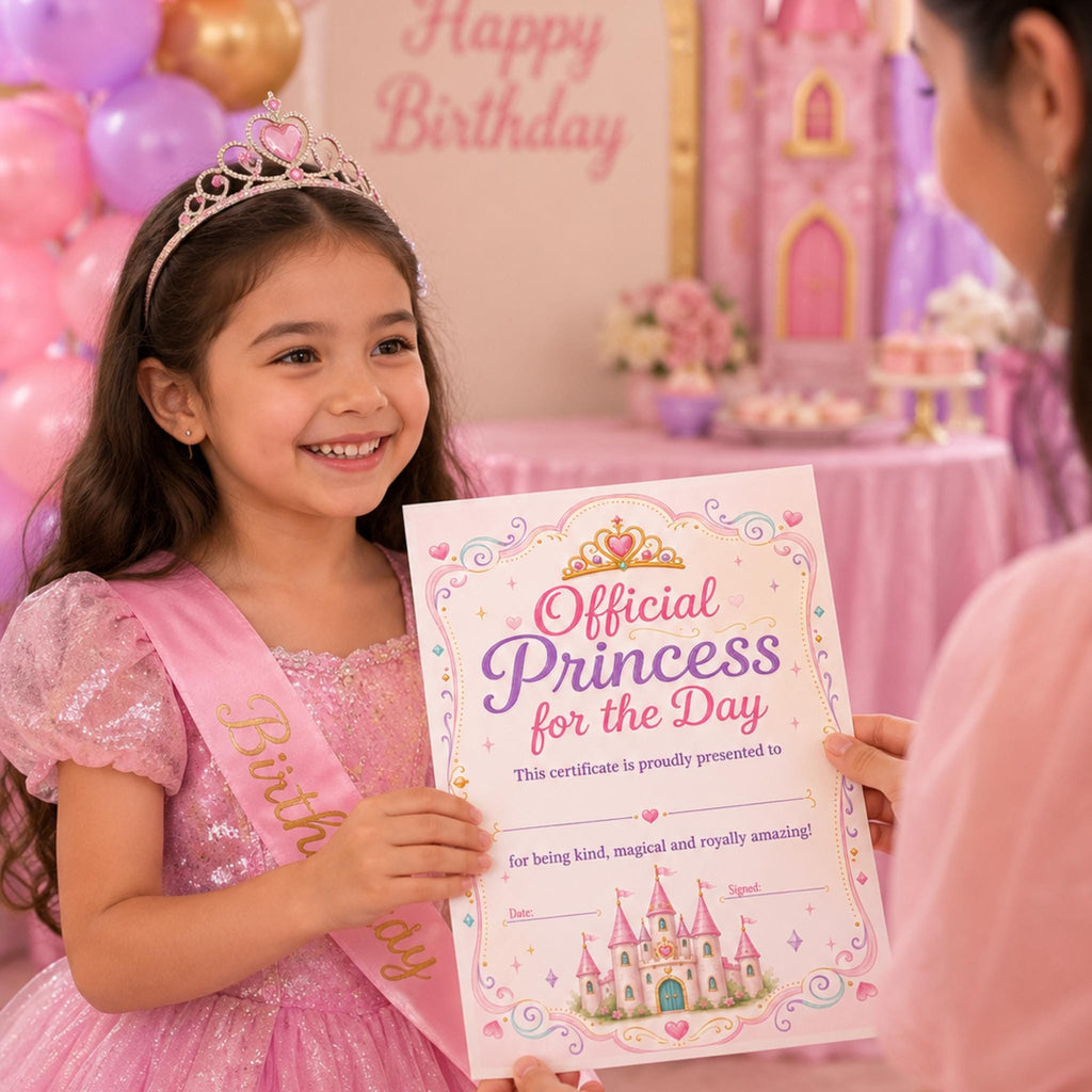 Princess Party Mega Bundle Printable, Princess Birthday Decorations, Food Labels, Favor Tags, Cards, Activities, 130+ Digital Printables