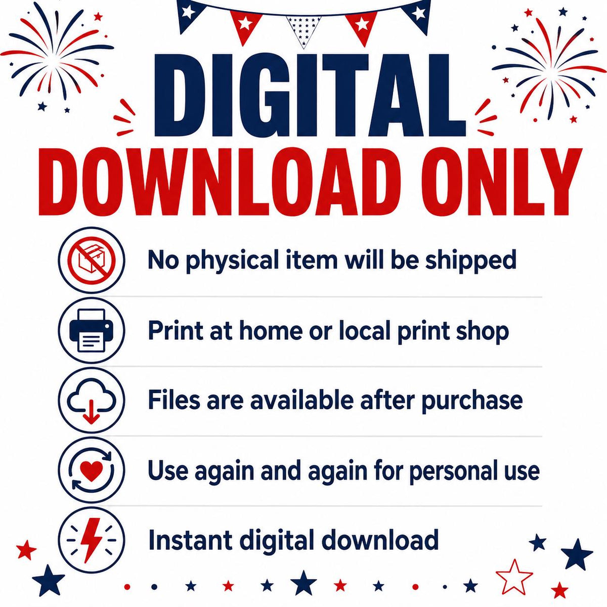 4th of July Activity Pack Printable, Kids Independence Day Worksheets, Patriotic Coloring Placemat, USA Party Games, Summer Activities PDF