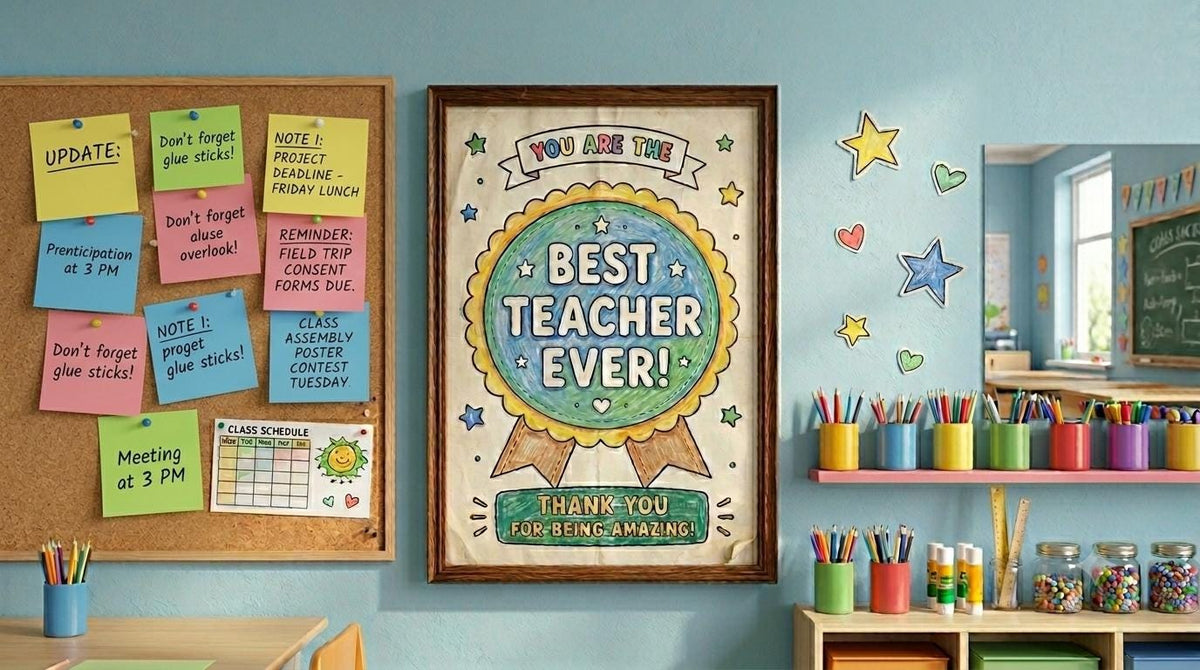 Teacher Appreciation Printable, All About My Teacher Worksheet, Thank You Teacher Coloring Page, Best Teacher Award, Teachers Day Gift Idea