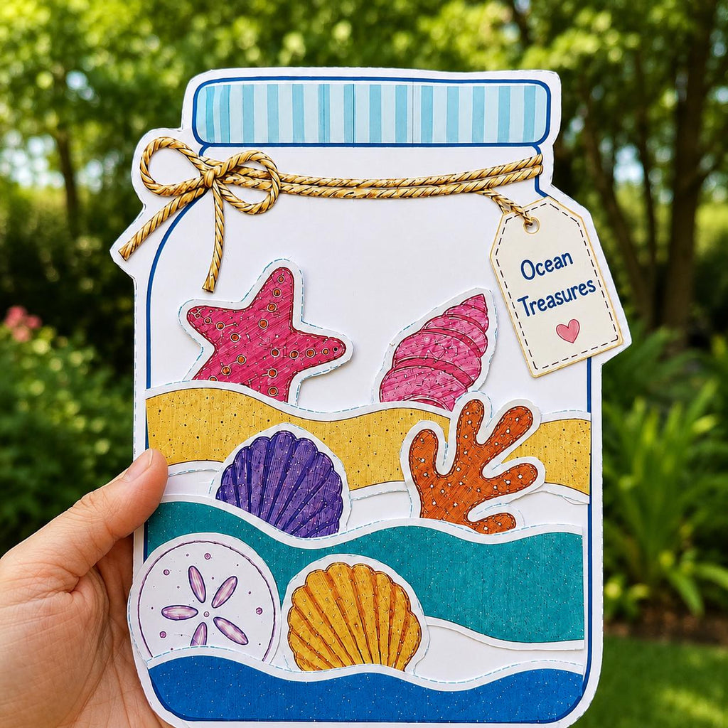 Ocean Craft Printable, Cut and Paste Activity, Sea Animals Kids Paper Craft, Craft Kit, A4 US Letter PDF