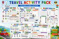Travel Activity Pack Printable for Kids, Road Trip Activities, Airplane Travel Games, Vacation Activity Book, I Spy, Maz