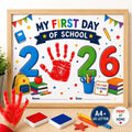 First Day of School Handprint Craft Printable | 2026 School Keepsake | Back to School Handprint | A4 & US Letter PDF | K