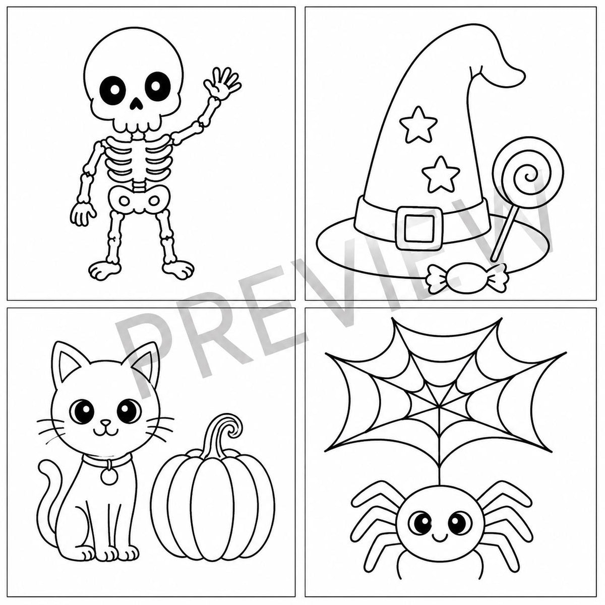Halloween Coloring Pages for Kids, Halloween Colouring Sheets, Halloween Activities, Kids Halloween Party, Halloween Classroom Printable