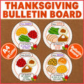 Thanksgiving Bulletin Board Printable | Thanksgiving Craft | Thankful Plate Craft | Thanksgiving Classroom Activity | Fa