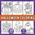 Halloween Coloring Pages for Kids, Halloween Colouring Sheets, Halloween Activities, Kids Halloween Party, Halloween Cla
