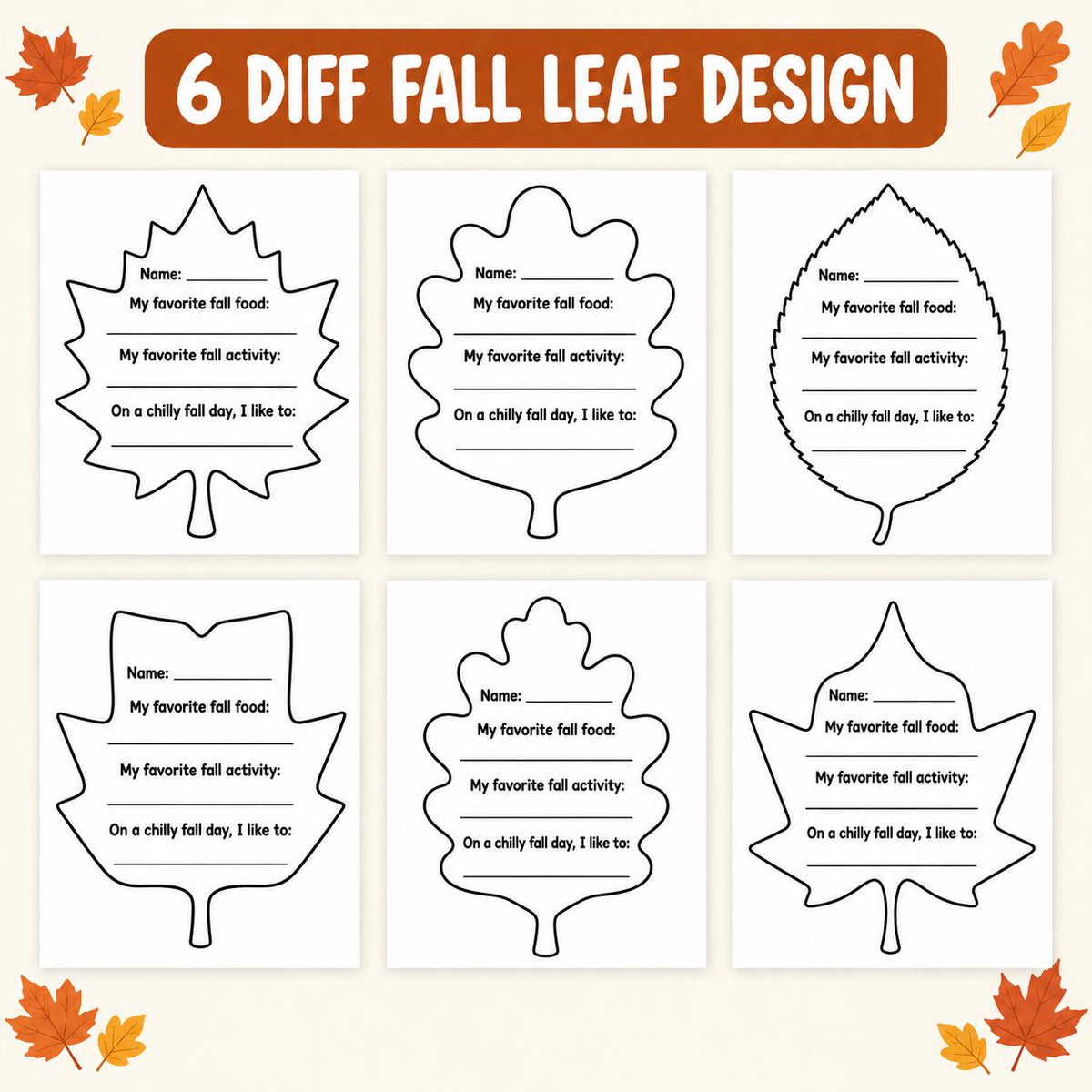 Fall Bulletin Board Activity for Kids | Fall Leaf Craft | Autumn Classroom Decor | Autumn Leaves Coloring Activity | Fall Kids Craft