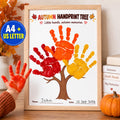 Fall Handprint Tree Printable, Fall Kids Craft, Autumn Handprint Keepsake, Kids Fall Activity, Autumn Activities, Classr