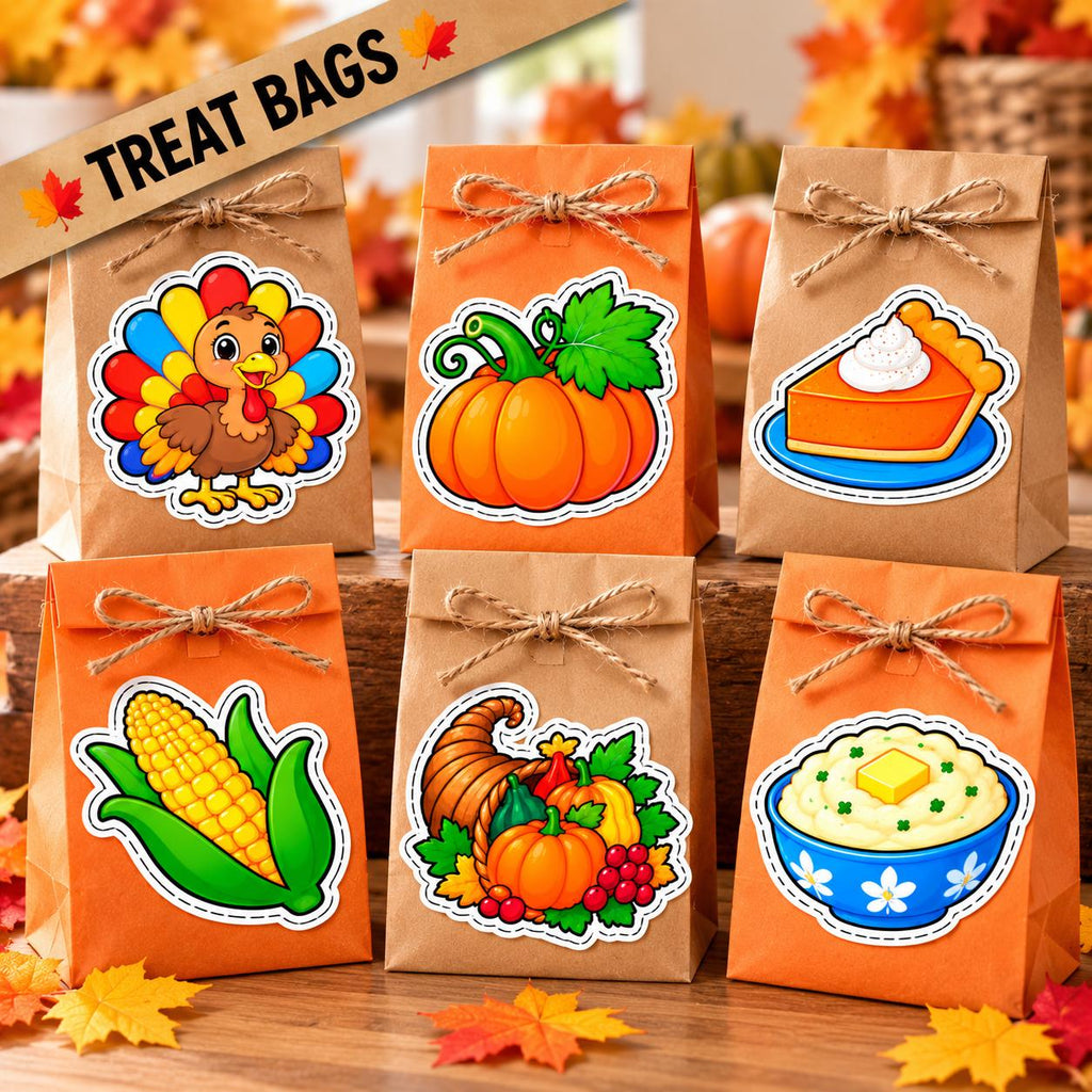 Thanksgiving Cutouts, Thanksgiving Decorations, Thanksgiving Crafts for Kids, Classroom Bulletin Board Decor, Turkey Pumpkin Thankful Decor