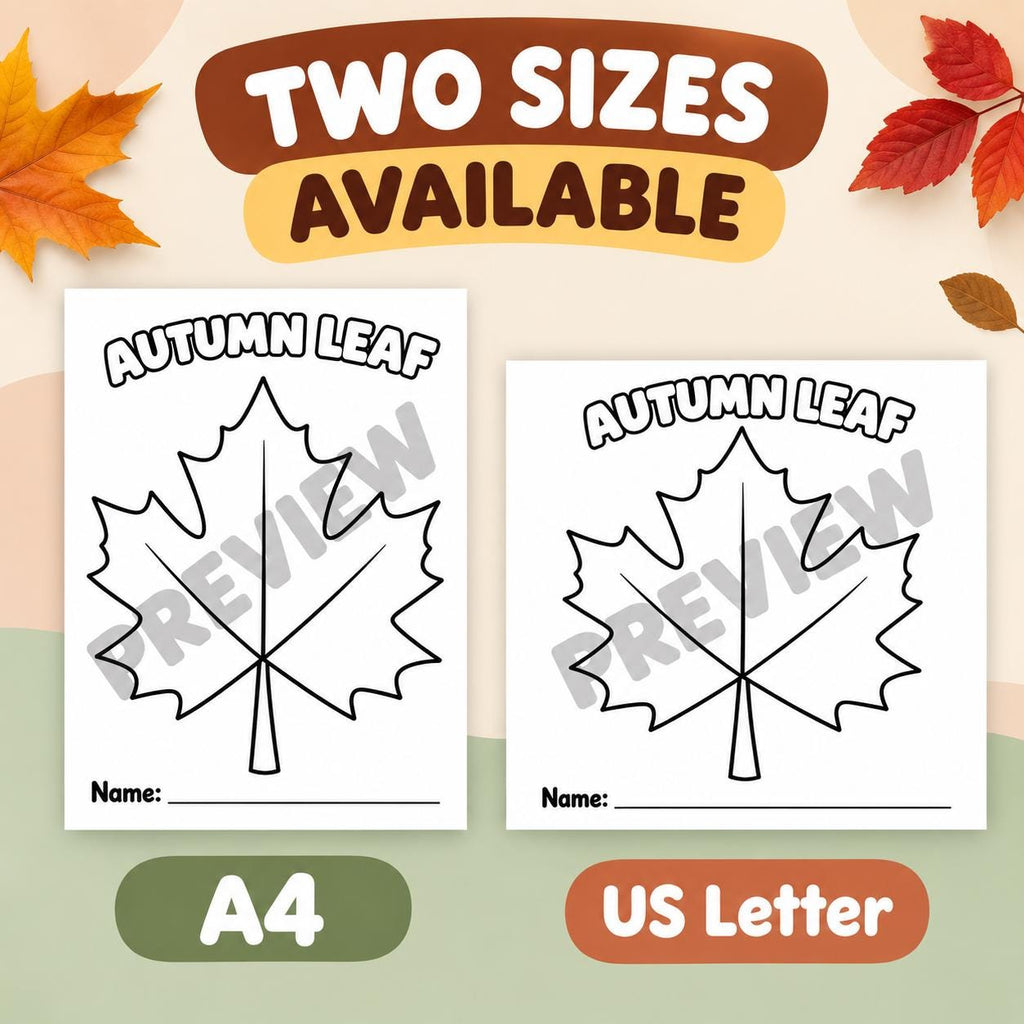 Fall Tissue Paper Craft for Kids, Autumn Craft Activity, Kids Fall Craft, Fine Motor Craft, Pumpkin Apple Leaf Tree Mushroom Acorn