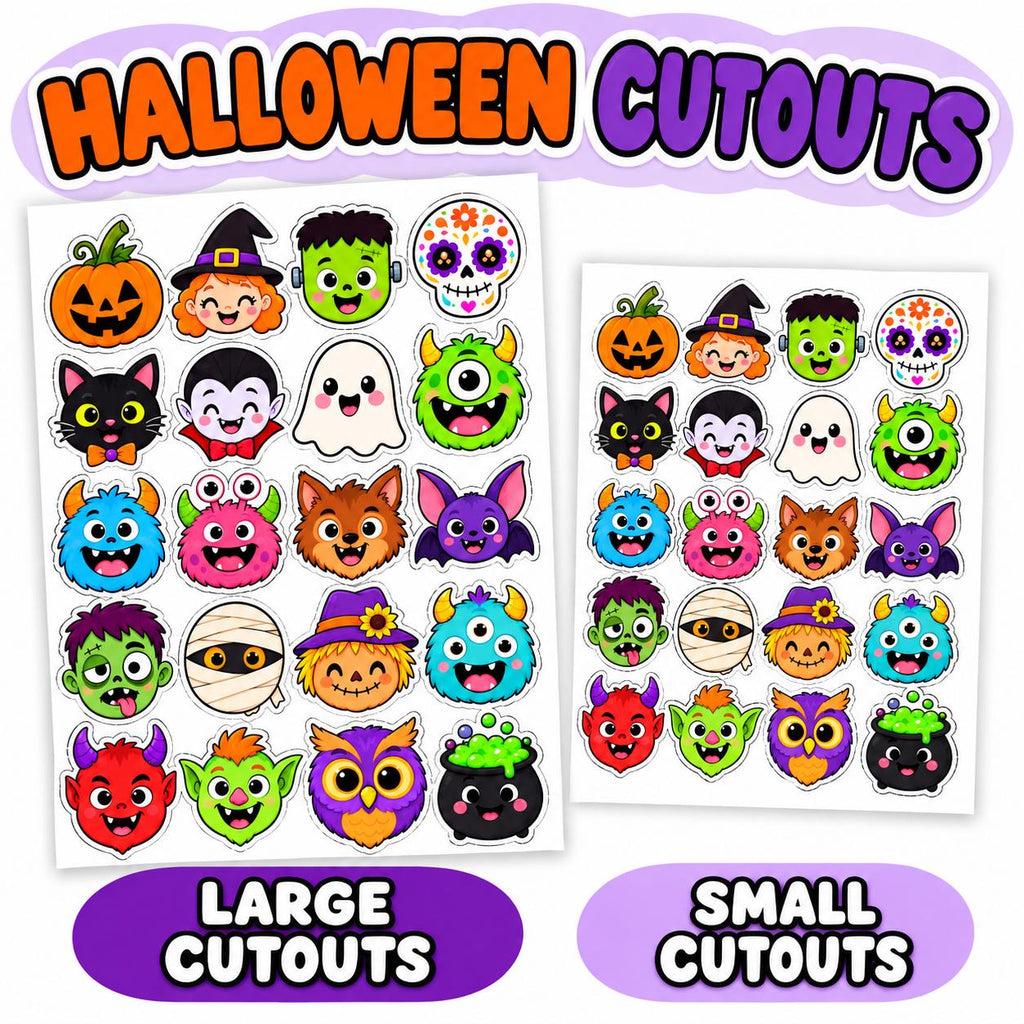 Halloween Tree Craft, Halloween Craft for Kids, Halloween Activity, Halloween Cut and Paste Craft, Halloween Printable, Halloween Printables