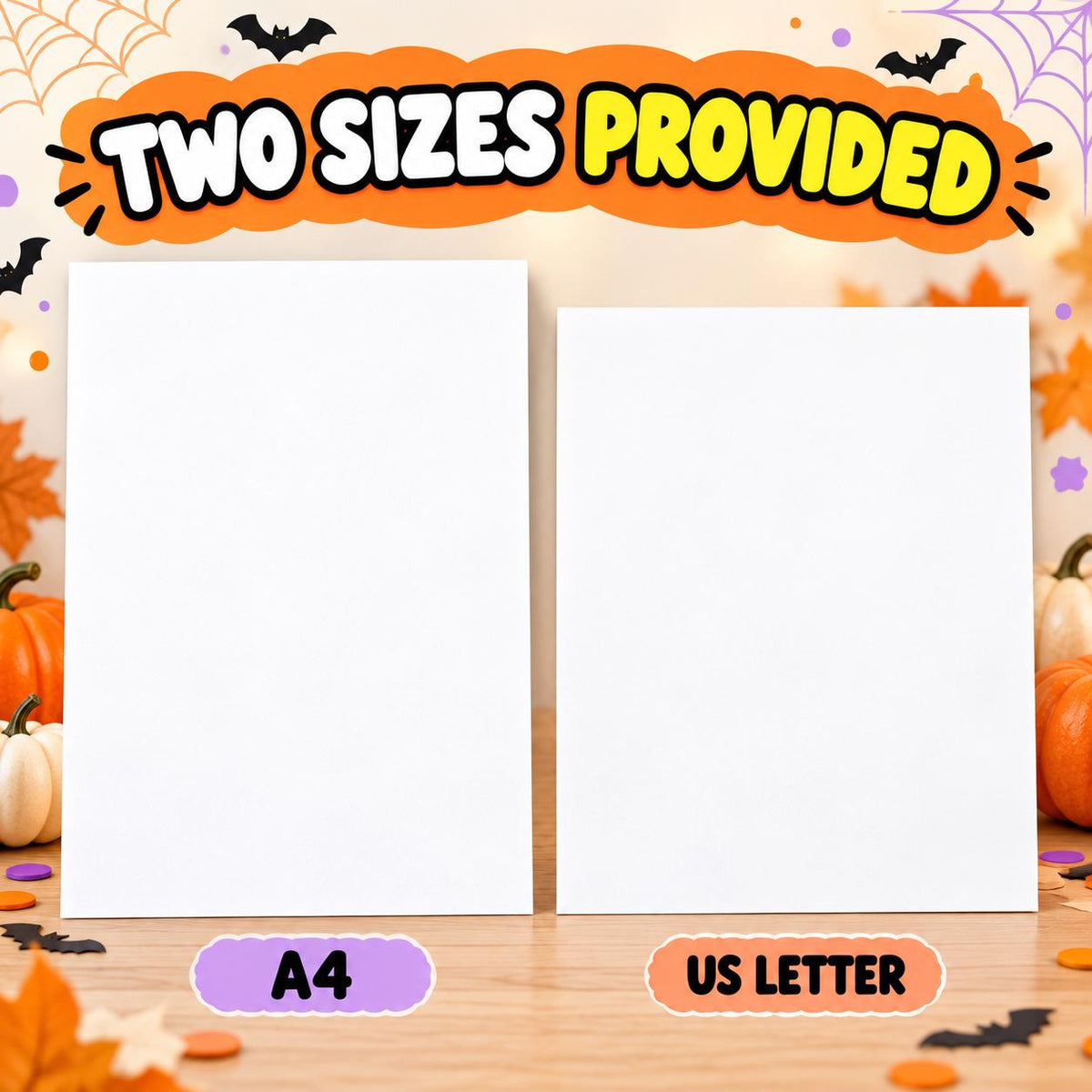 Halloween Cutouts Printable, Halloween Party Decorations, Kids Halloween Activities, Trick or Treat Bag Tags, Halloween Cards & Crafts