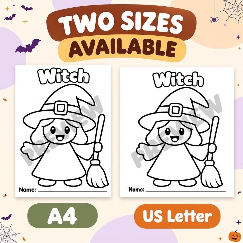 Halloween Torn Paper Craft for Kids, Halloween Activities, Trick or Treat Activity, Halloween Craft, Tear Paper Craft, Halloween Printable