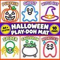 Halloween Playdough Mats, Kids Halloween Party Activity, Halloween Classroom Activity, Printable Halloween Activity, Tri