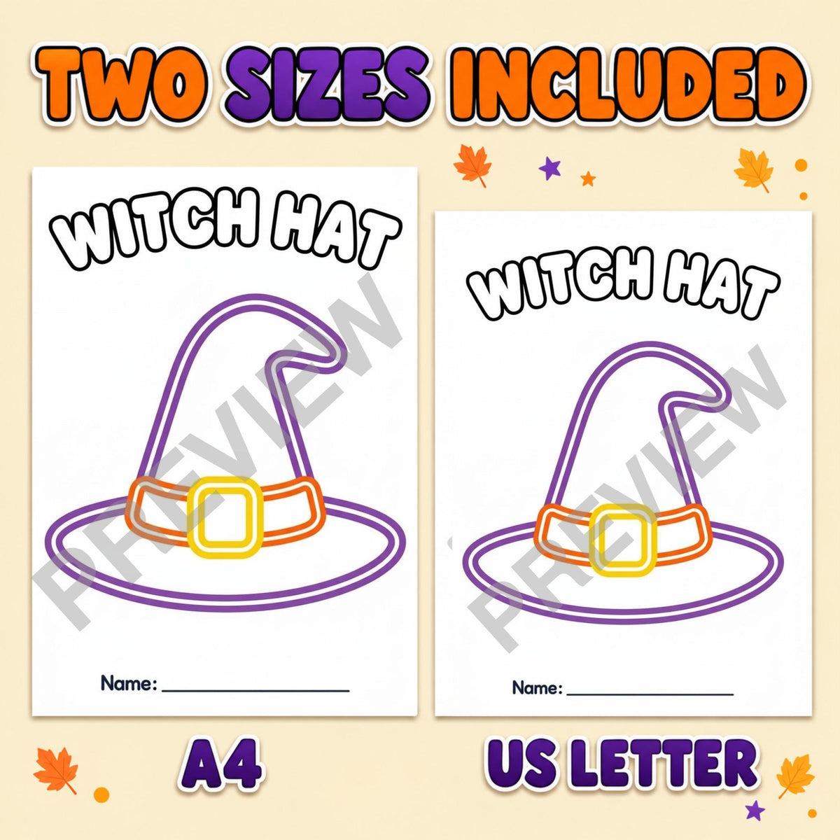Halloween Playdough Mats, Kids Halloween Party Activity, Halloween Classroom Activity, Printable Halloween Activity, Trick or Treat Activity