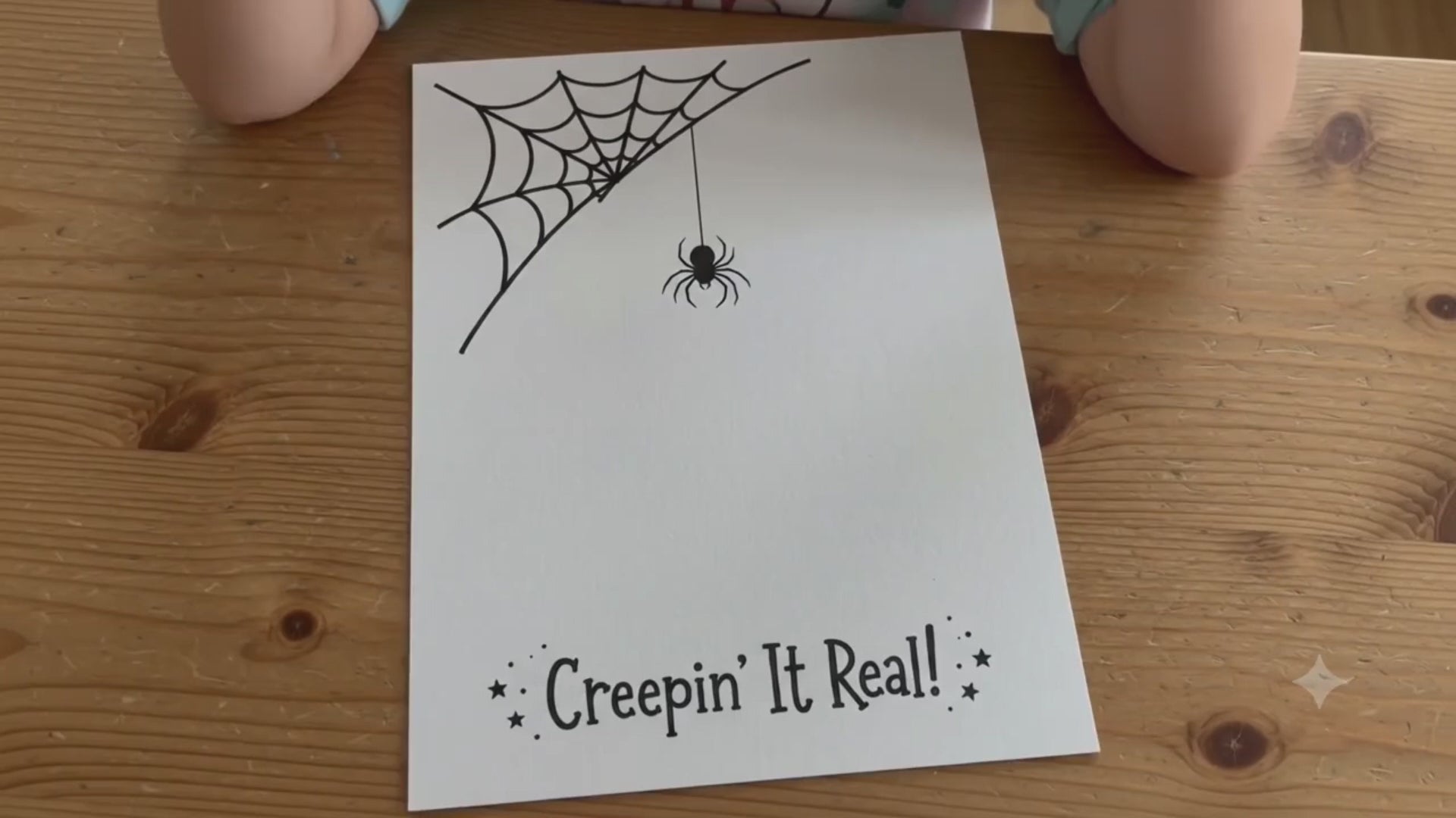 Creepin’ It Real Halloween Coloring Page Printable
